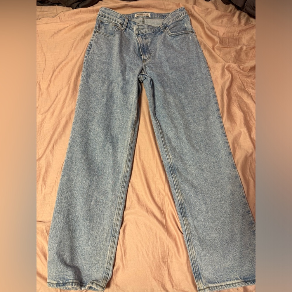 abercrombie straight jeans